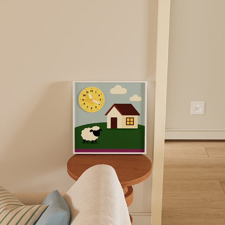 Field Stroll Wall Clock