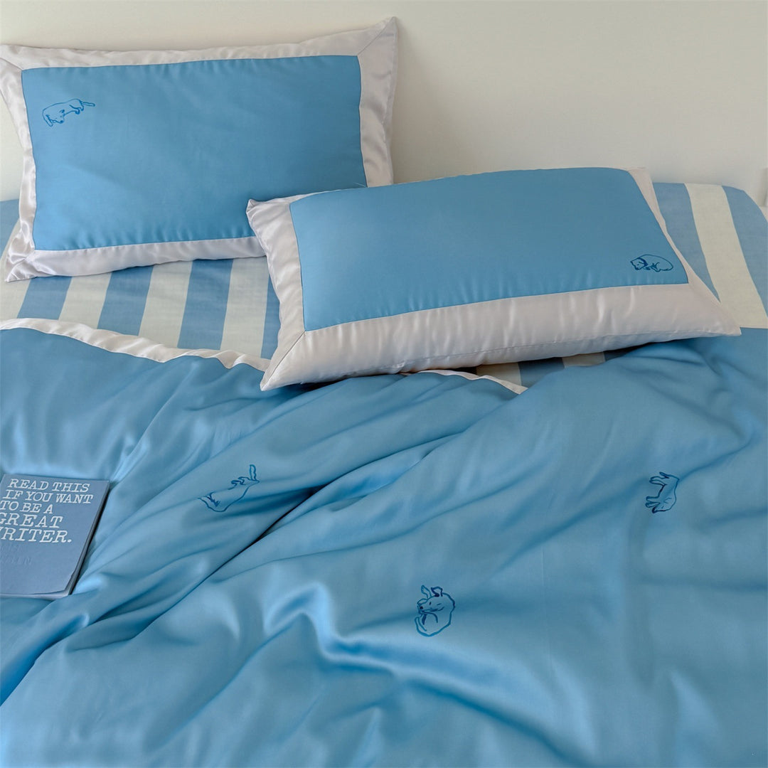 Blue Nap Puppy Bedding Set