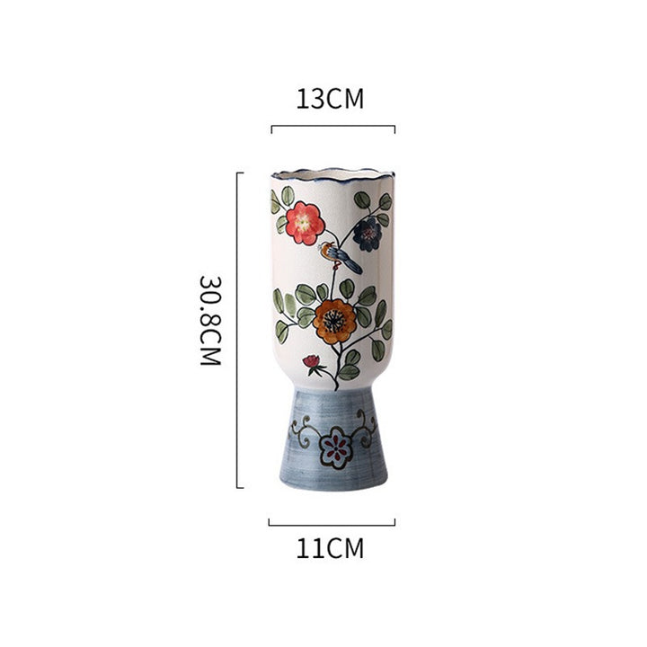 Vintage Pattern Ceramic Vase Collection