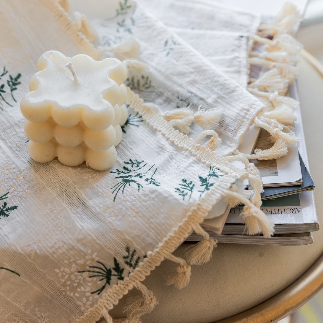 Fresh Grass Tassel Curtain