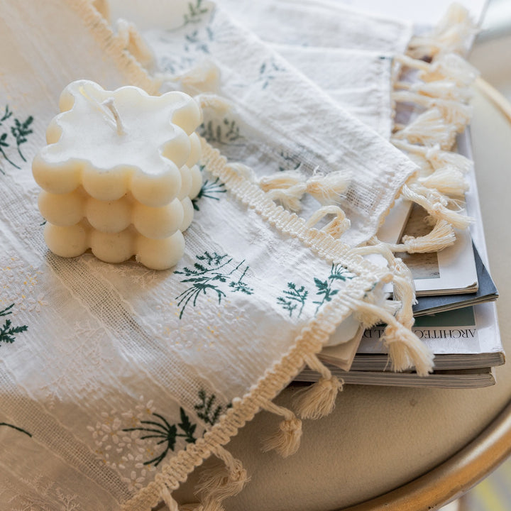 Fresh Grass Tassel Curtain