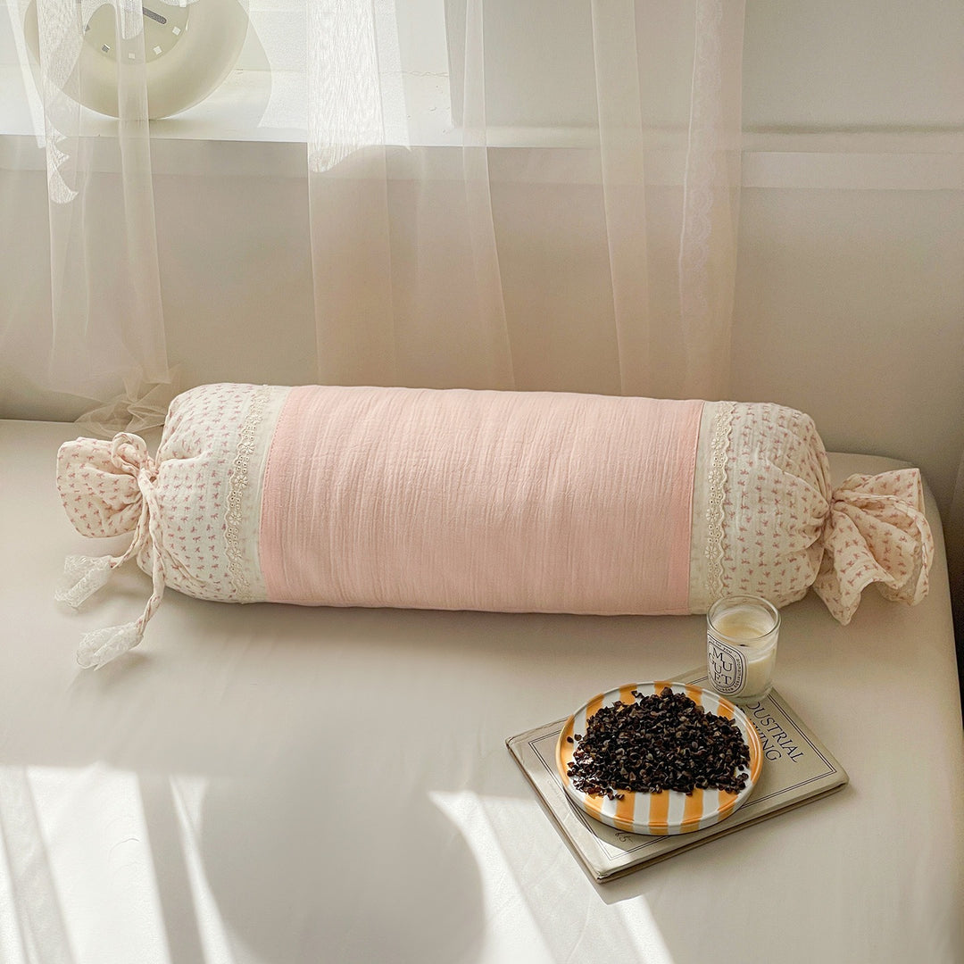 Candy Lace Bolster Pillow