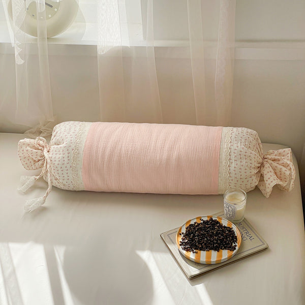 Candy Lace Bolster Pillow
