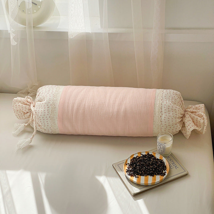 Candy Lace Bolster Pillow