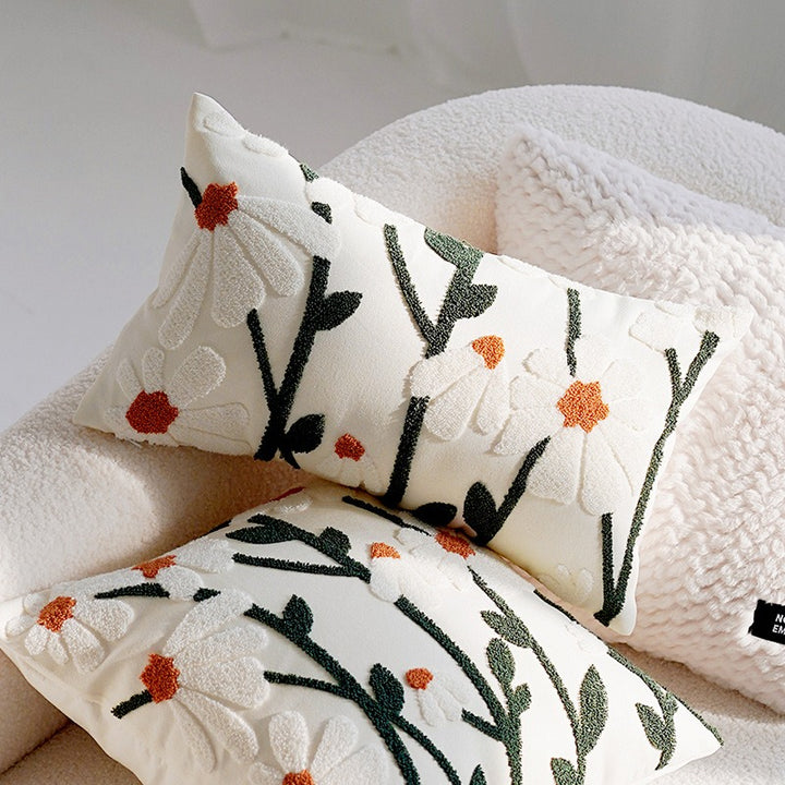 Bunny and Daisy Cushion