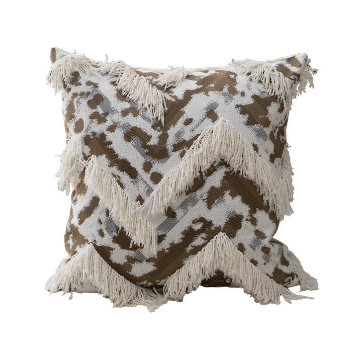 Boho Tassel Weave Cushion