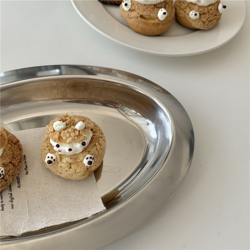 Go For a Picnic Silver Oval Plate Collection