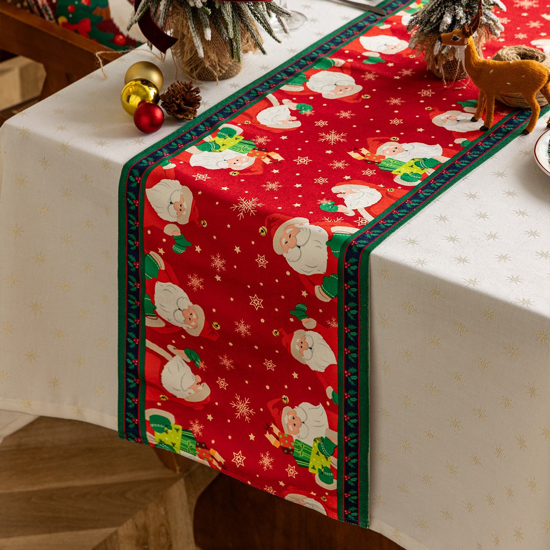 Happy Santa Table Runner