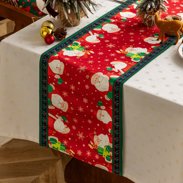 Happy Santa Table Runner