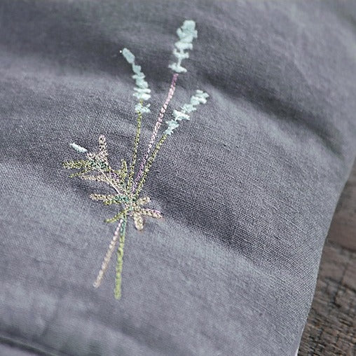 Lavender Linen Oven Mitts Set