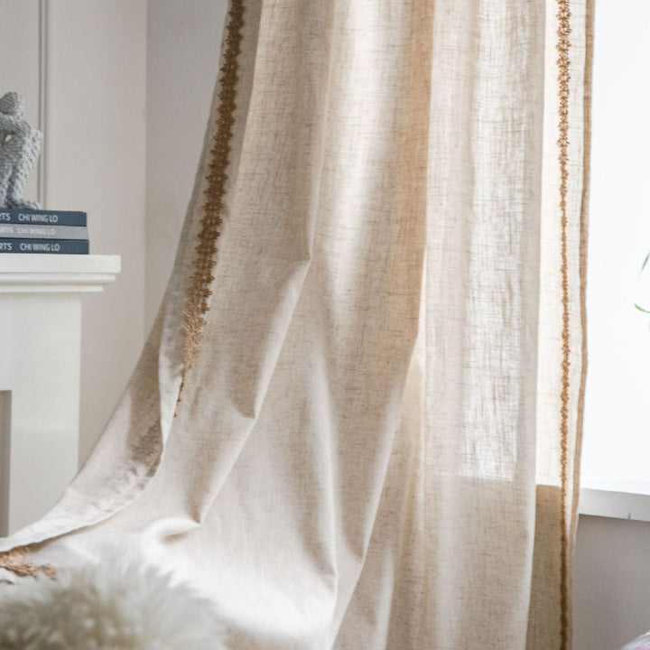 Nature Linen Beige Curtain