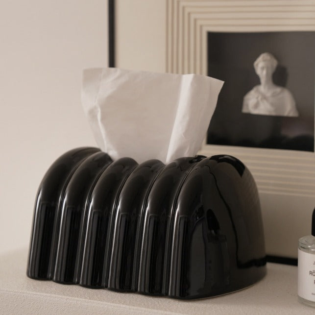 Yummy Toast Ceramic Tissue Box