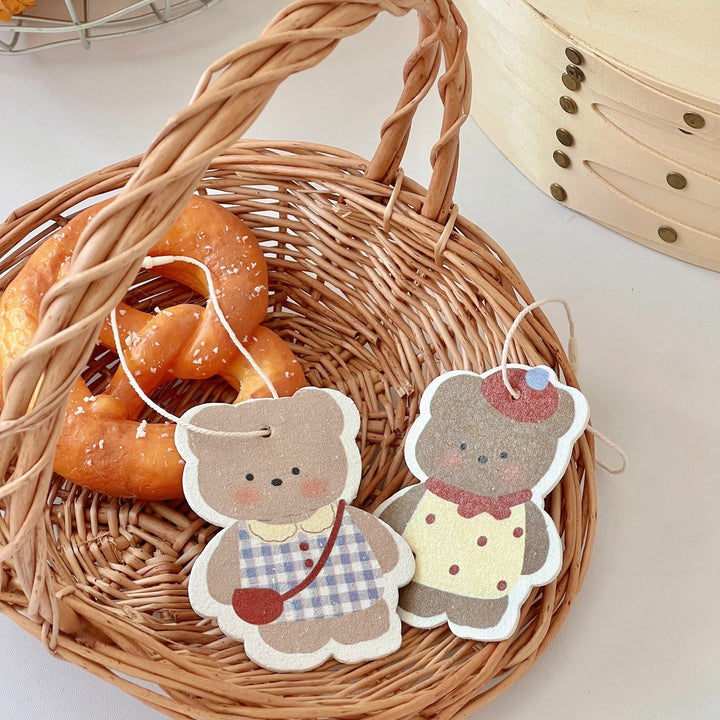Vintage Bear Dish Sponge Set