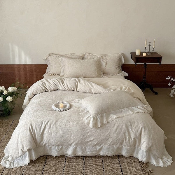 Countryside Textile Floral Bedding Set