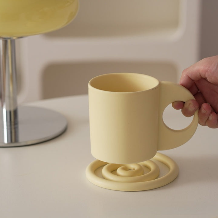 Swirl Ceramic Coaster Collection