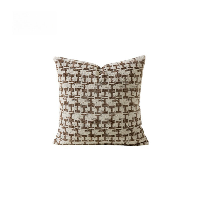Earthy Grid Cushion