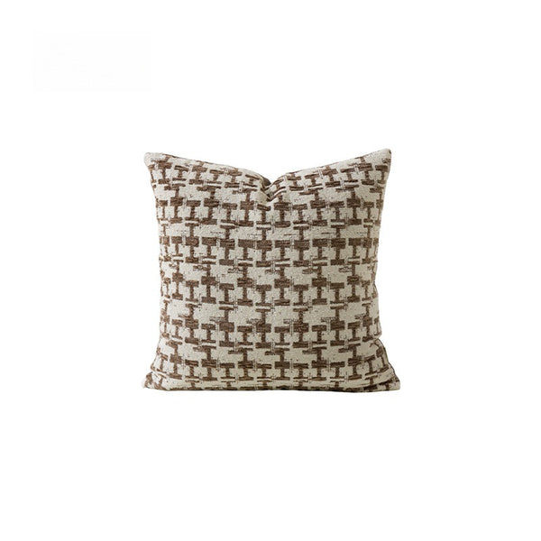 Earthy Grid Cushion