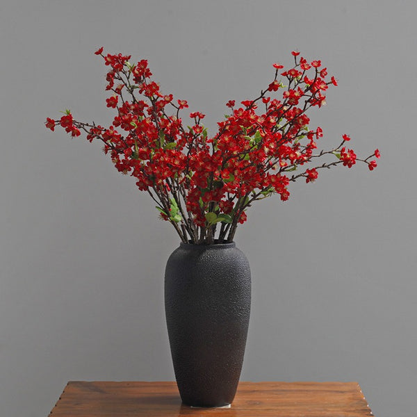 Year Round Wax Flower Set Decor