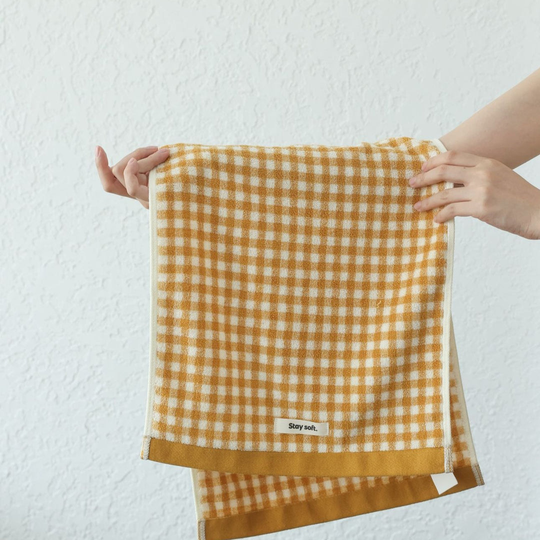 Minimalist Checkered Towel
