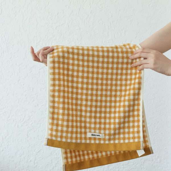 Minimalist Checkered Towel
