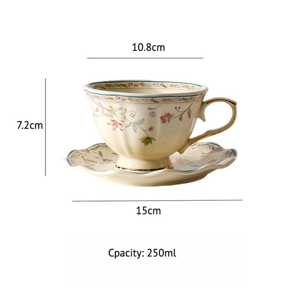 BlossomVine Teacup Set