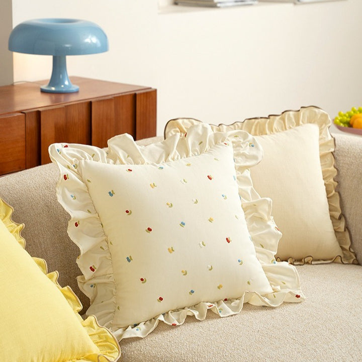 Garden Ruffle Cloud Cushion