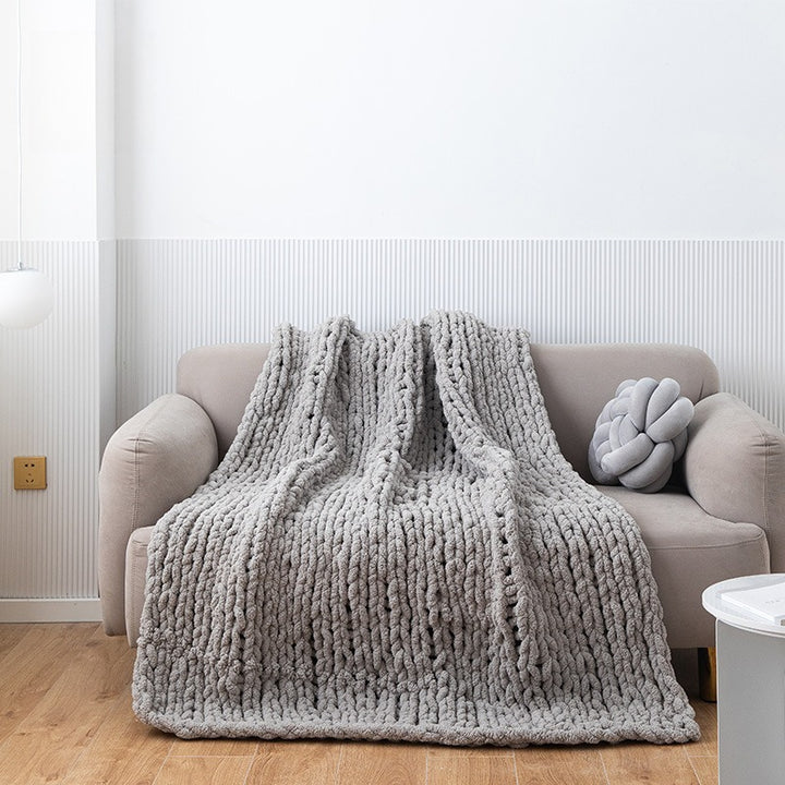 Rope Stitch Throw