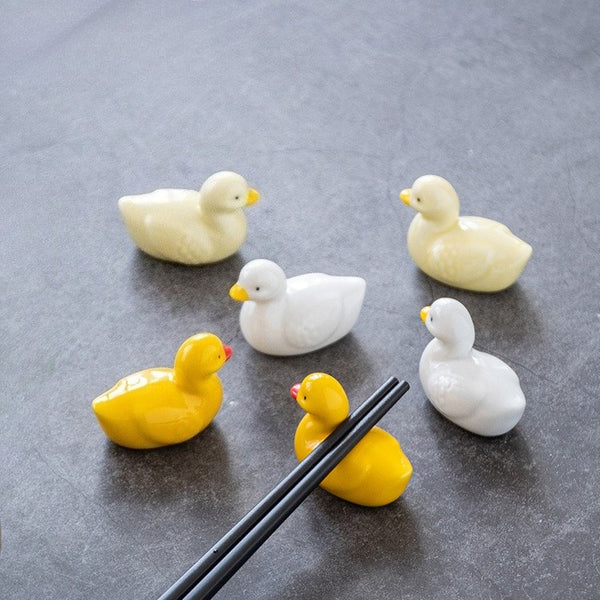 Duck Chopstick Holder Set