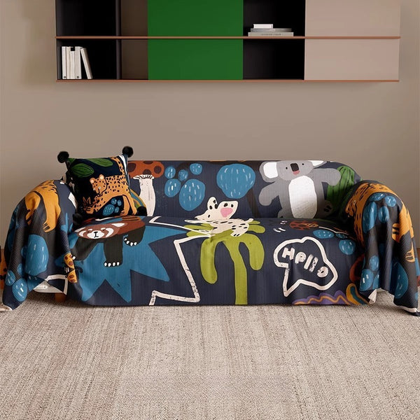 Jungle Zoo Sofa Cover