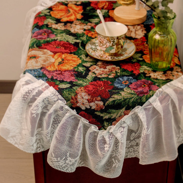 Retro Blossoming Table Cloth