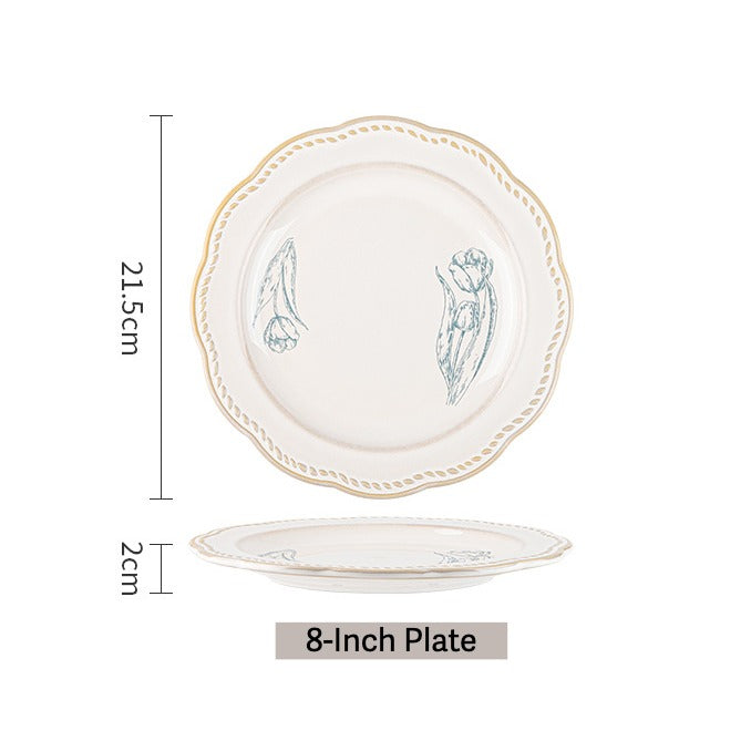 Heritage Tulip Plates