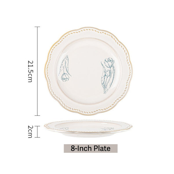 Heritage Tulip Plates