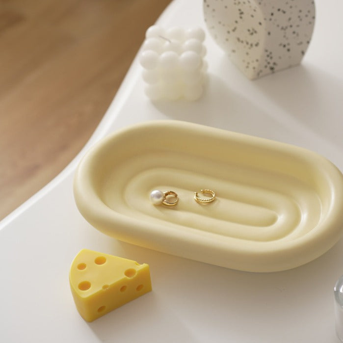 Oval Puff Tray Collection