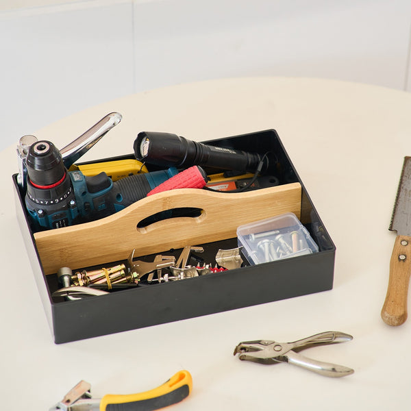 Bamboo Handle Organiser