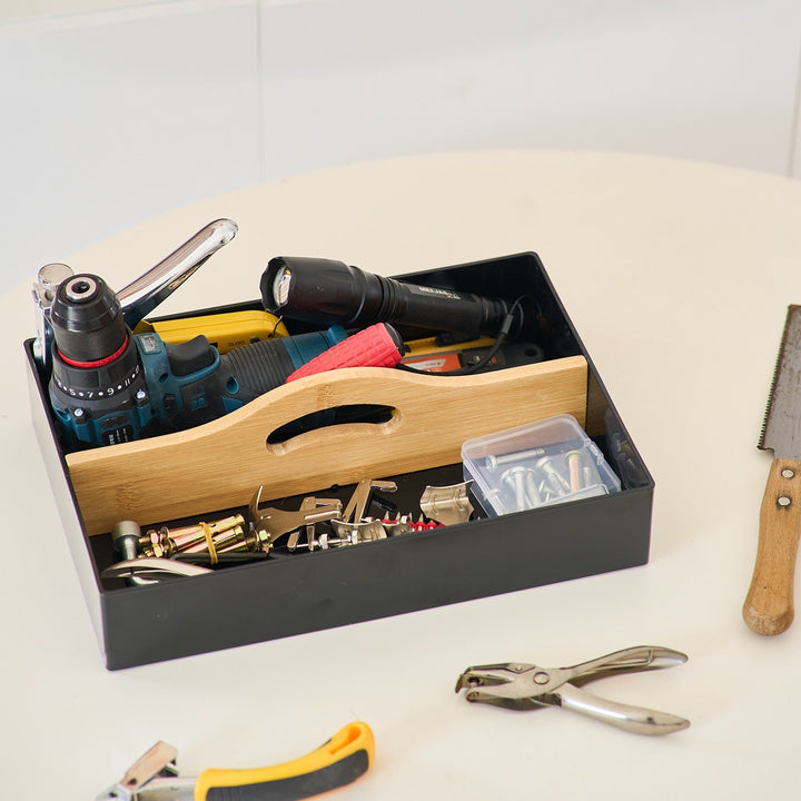 Bamboo Handle Organiser