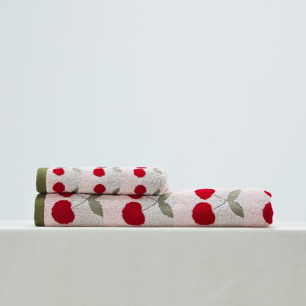 Cute Cherry Towel Set Collection