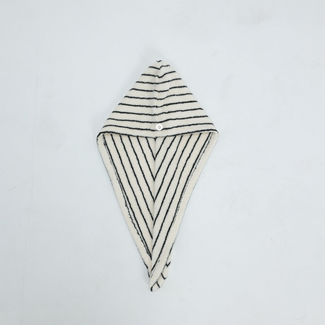 Minimalist Striped Hair Cap