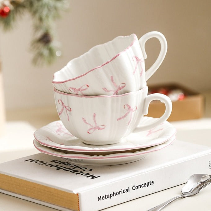 Petal Pink Bow Ceramic Collection