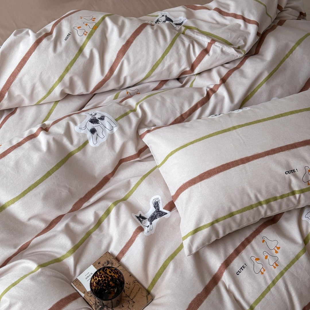Paws and Quacks Bedding Set