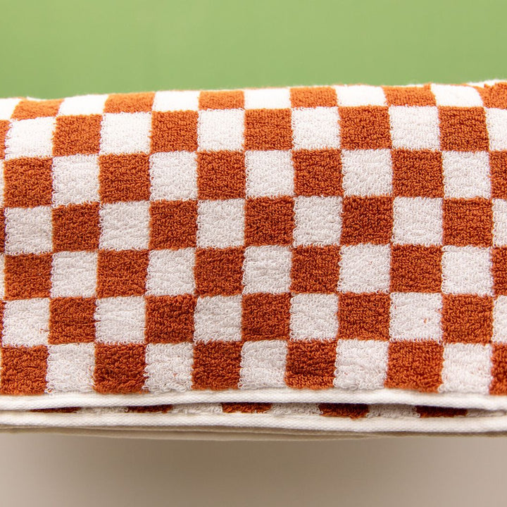 Classic Checkerboard Towel Collection