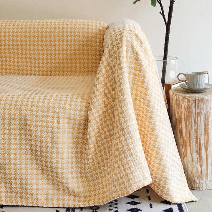 Houndstooth Sofa Cover