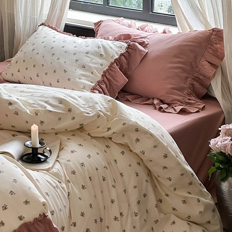 Winter Flowers Bedding Set