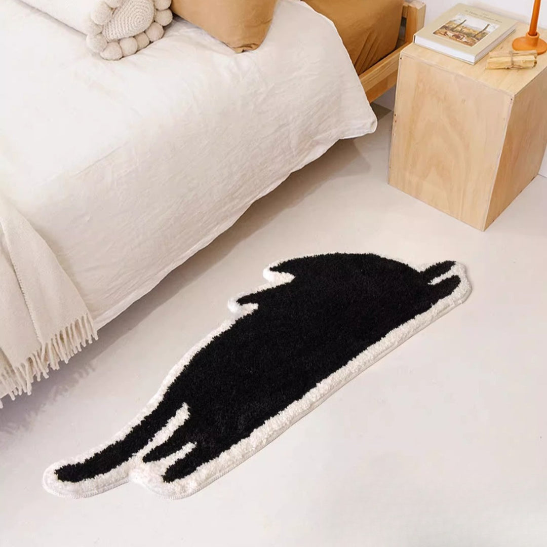 Shadow Stretch Cat Rug
