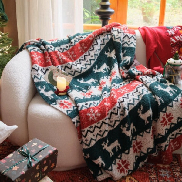 Warm Christmas Night Blanket