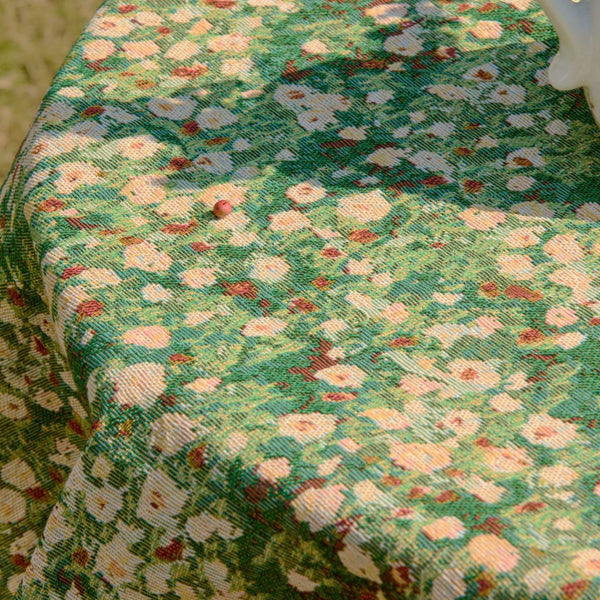 Meadow Art Ruffle Table Cloth