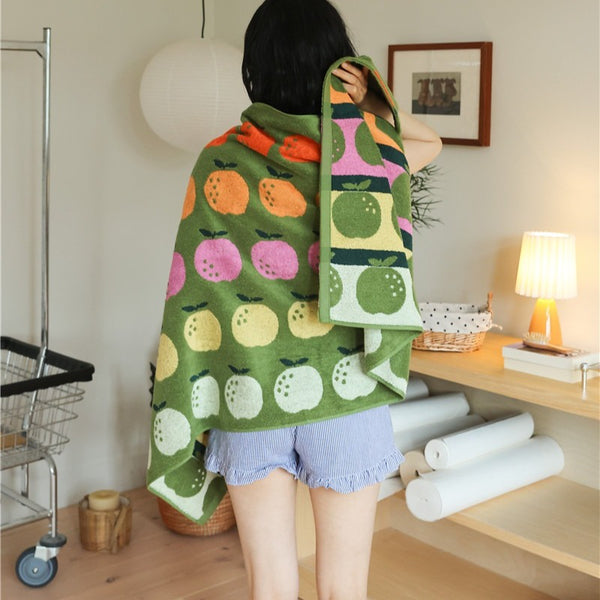 Clementine Dot Towel
