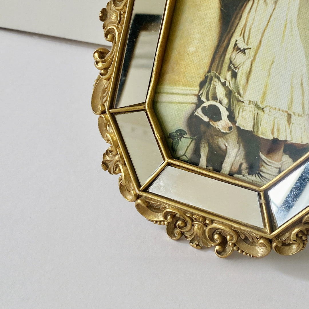 Baroque Mirrored Ornate Frame