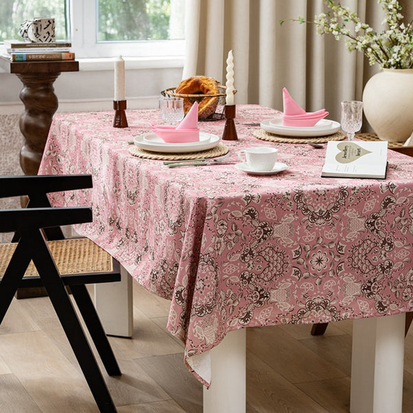 Royal Pink Table Cloth