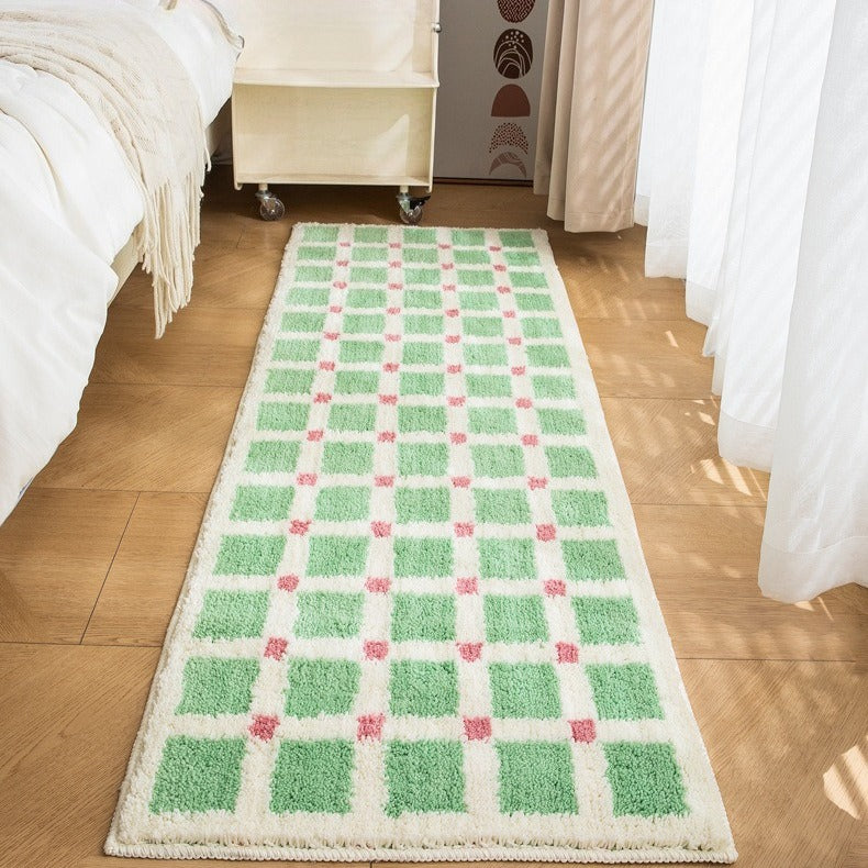 Pale Gingham Rug