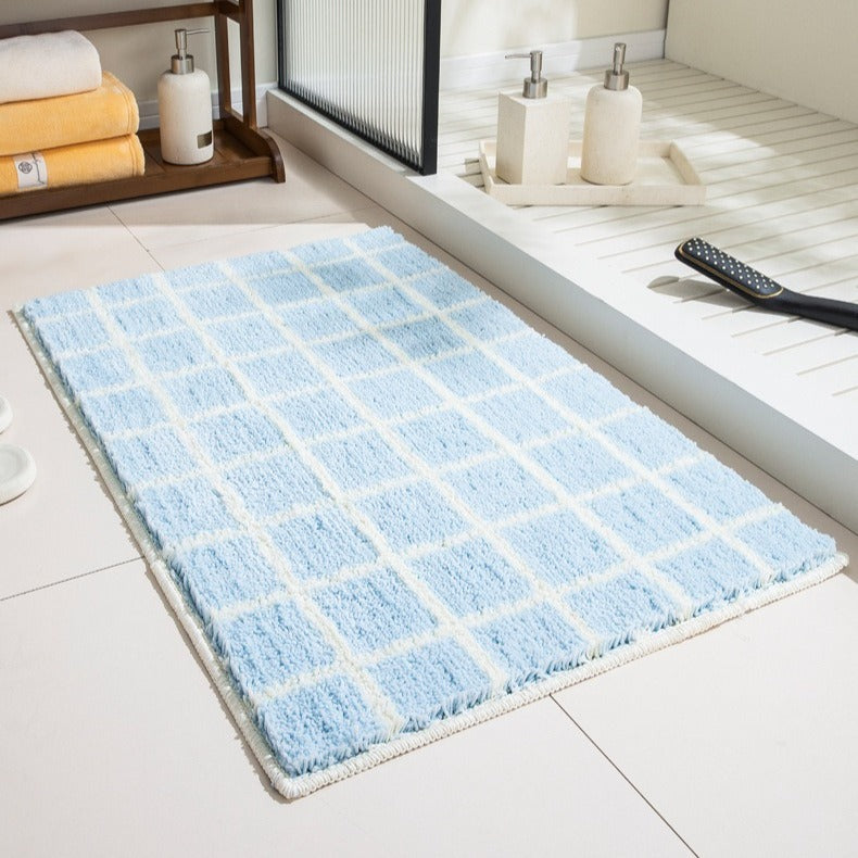 Swimming Pool Checked Rug